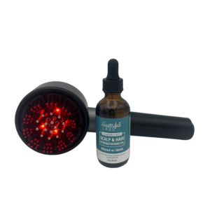 Scalp Massager & Biotin-Infused Scalp Serum Duo